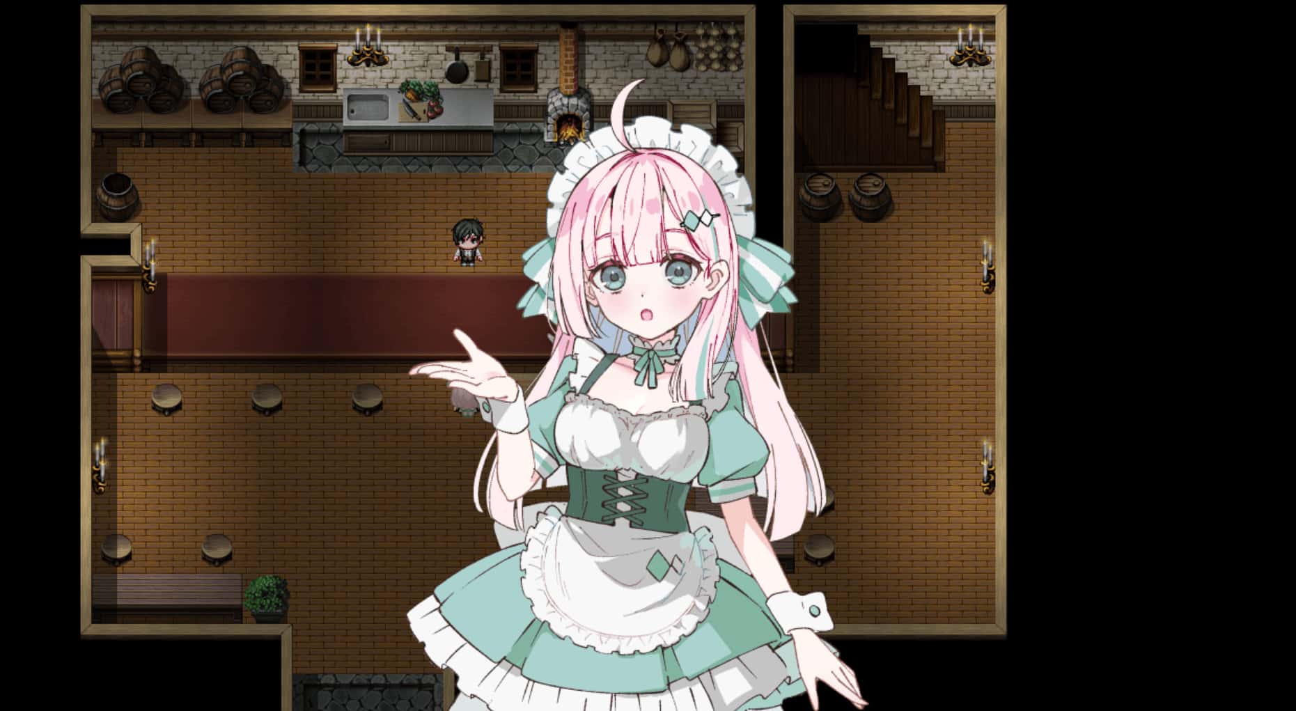 星之恋！与六位女主角共度欢乐酒馆的甜蜜恋爱RPG 精翻 版全息投影